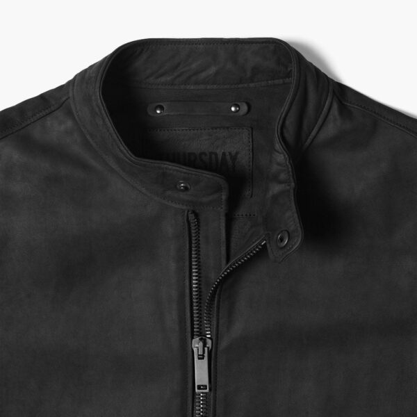 1024x1024-Men-RacerJacket-BlackMatte-CollarDetail.jpg Racer Jacket | Black Matte