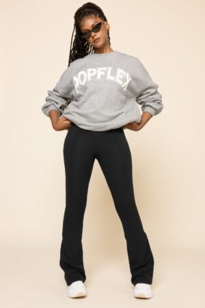 PopflexCloudCrewneckSweater-HeatherGrey-B1027_67964-Edit.jpg POPFLEX® Cloud Crewneck Sweater - Heather Grey